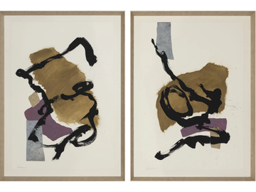 ARIES I & II - Paper Painting by NOVOCUADRO ART COMPANY - view 2